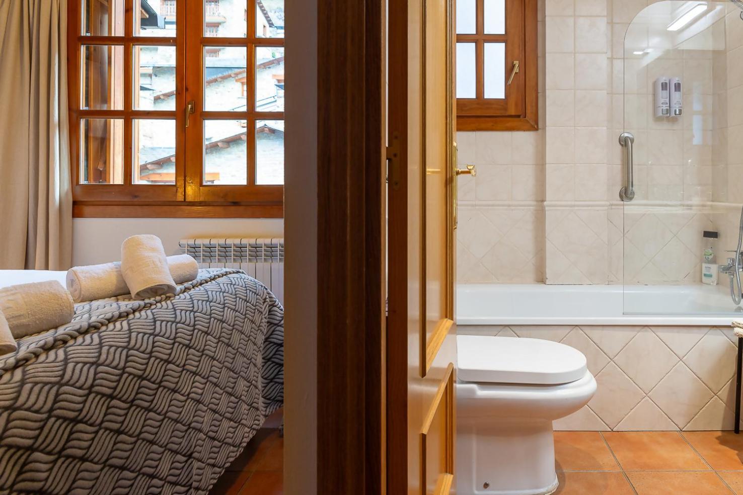 Ferienwohnung Cerca Del Puente Tibetano I Triplex Con Vistas Canillo Exterior foto